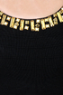 Bits of Glitz Studded Black Dress