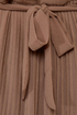 Double Date Sheer Brown Tunic Top