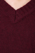 Mixed Berries Burgundy Poncho