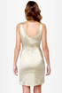 Poppin\\\' Baubles Beaded Gold Dress