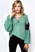 Sage Advised Sage Green Lace Top
