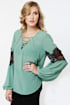 Sage Advised Sage Green Lace Top