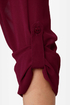 Holla Backless Young\\\'n Sheer Burgundy Top