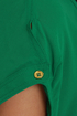 Cricket Song Sheer Green Top