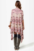 Heading Southwest Pink Sweater Wrap