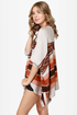 Diamondback Brown Sweater Top