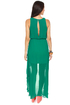 Grand Entrance High-Low Green Dress