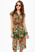 Run Through the Jungle Animal Print Dress