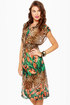 Run Through the Jungle Animal Print Dress