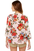 Tulle May Flowers Floral Print Top