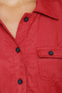 Tulle Day Camp Red Shirt Dress