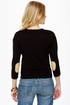 Tulle Looking Smart Black Sweater