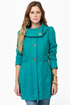 Tulle Astronomy Major Teal Frock Coat