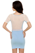 Motel Carina Beige and Light Blue Dress
