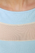 Motel Carina Beige and Light Blue Dress