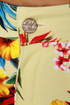 Motel Jodie Yellow Floral Print Skinny Jeans