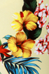 Motel Jodie Yellow Floral Print Skinny Jeans
