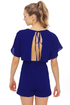 Saturday Bright Fever Royal Blue Romper