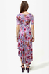Wildflower Hunt Purple Floral Print Dress
