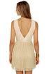Music Box Dancer Beige Lace Dress