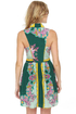 Summer of Love Green Paisley Print Dress