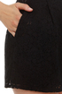 Romp le Monde Ivory and Black Lace Romper