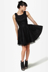Fine and Dandy Black Lace Dress