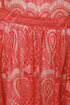 Cherry Harvest Red Lace Dress