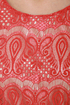 Cherry Harvest Red Lace Dress