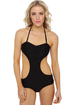 Mandalynn Bianka Convertible Black Monokini
