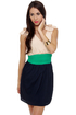 On a Whim Blue Color Block Dress