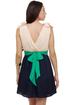 On a Whim Blue Color Block Dress