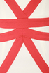 Hot Lines Coral and White Dress