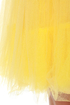 Bradshaw's Beloved Strapless Navy and Yellow Dress