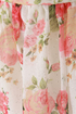 At Glitz End One Shoulder Floral Print Dress