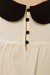 Babydoll-ed Up Short Sleeve Cream Top