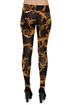 Going for Baroque Black Print Leggings