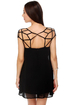 Net-ropolis Black Dress