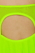 Glow Stick Shift Neon Yellow Dress