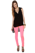 Candy Lass Neon Pink Skinny Jeans