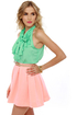 Dapper Dobbins Mint Green Top