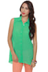Just Desserts Mint Green Tunic Top
