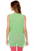 On the Rise Mint Green Tank Top