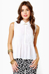 The Ethereal McCoy Sheer Ivory Top