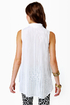 The Ethereal McCoy Sheer Ivory Top