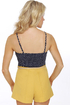 Seafaring Well Navy Blue Bustier Top