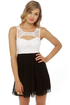 Where the Art Is Black and White Dress