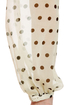 Valedictorian Ivory Polka Dot Top