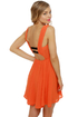 Barbara of Seville Orange Dress