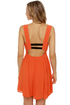 Barbara of Seville Orange Dress